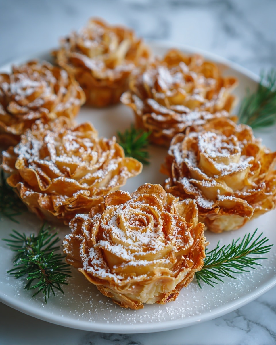 Puff Pastry Apple Roses Recipe - Recipe Image