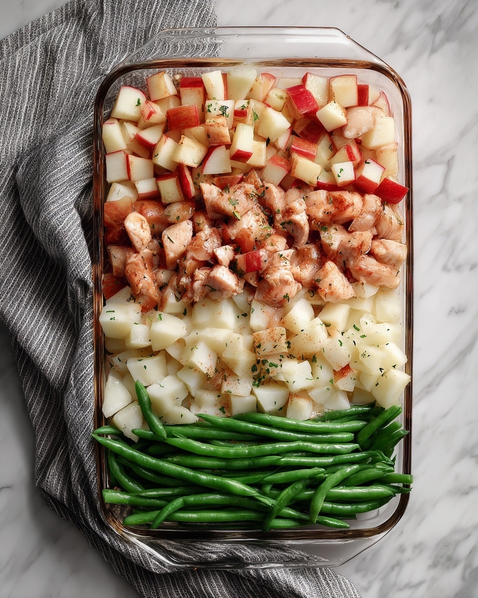 Italian Chicken, Potatoes, and Green Beans Recipe - Recipe Image