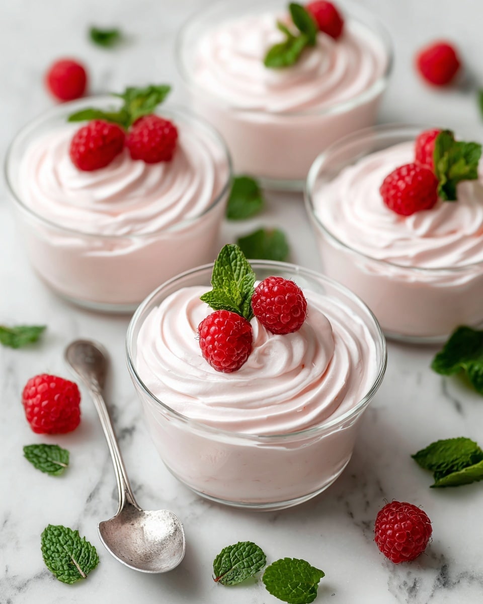 Raspberry Mousse Recipe - Recipe Image