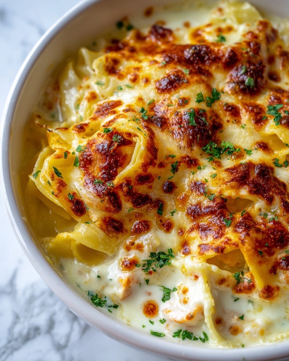 Old-Fashioned Chicken and Noodles Casserole Recipe - Recipe Image