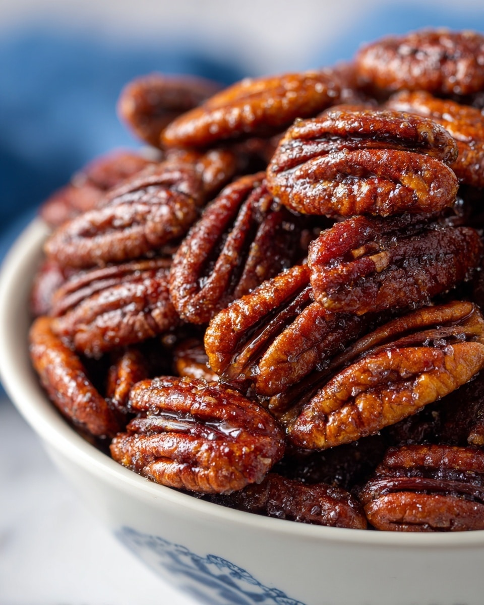 Stovetop Maple Candied Pecans Recipe - Recipe Image