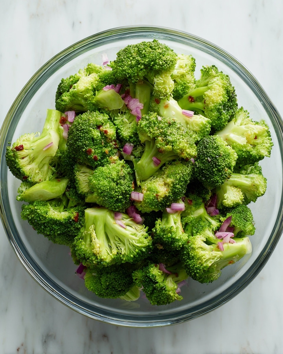 Creamy Broccoli Salad with Bacon and Cheddar Recipe - Recipe Image