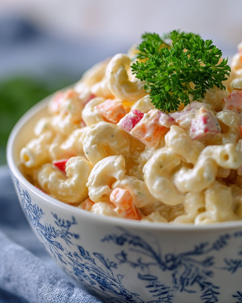 Small Macaroni Salad Recipe - Recipe Image