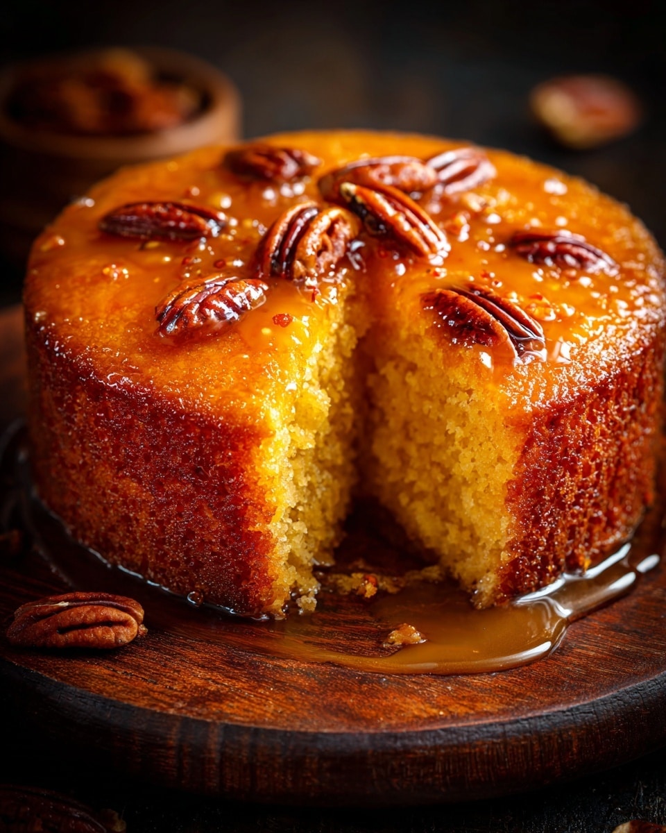 Decadent Maple Syrup and Walnut Cake Recipe - Recipe Image