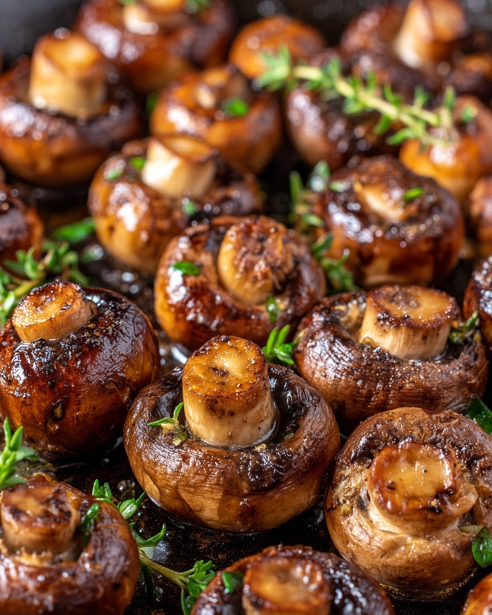 Garlic Butter Mushrooms Recipe - Recipe Image