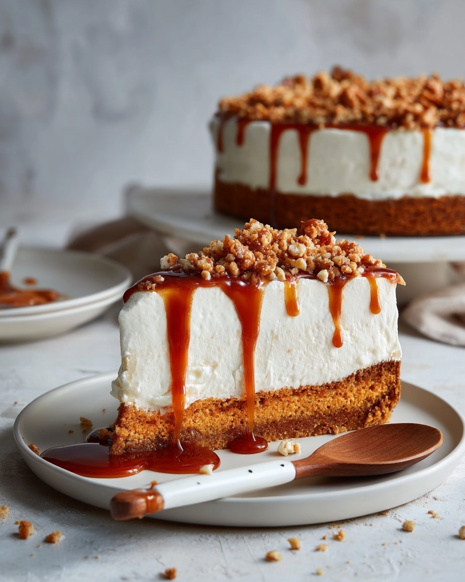 Pumpkin Caramel Poke Cake Recipe - Recipe Image
