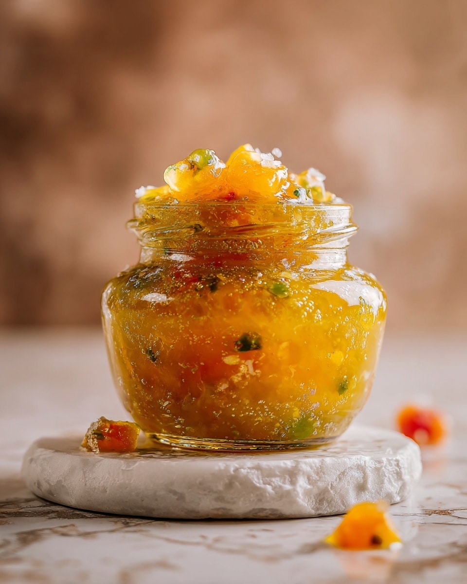 Pineapple-Cowboy Candy Pepper Jelly Recipe - Recipe Image