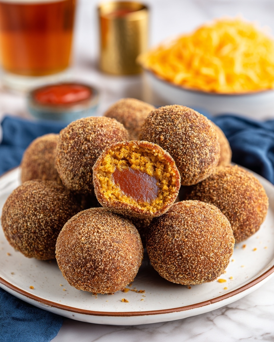 Cheesy Sicilian Arancini Balls Recipe - Recipe Image