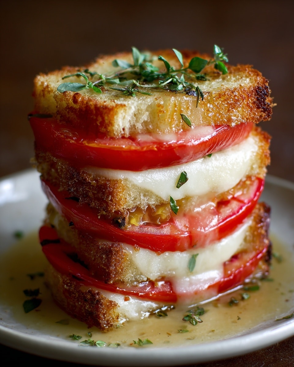 Grilled Vegetable and Halloumi Stack Recipe - Recipe Image