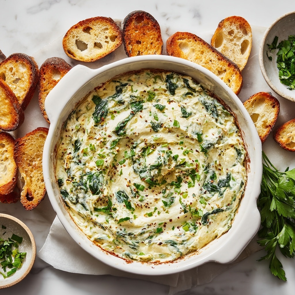 Spinach Artichoke Dip: A Creamy, Irresistible Party Favorite Recipe - Recipe Image