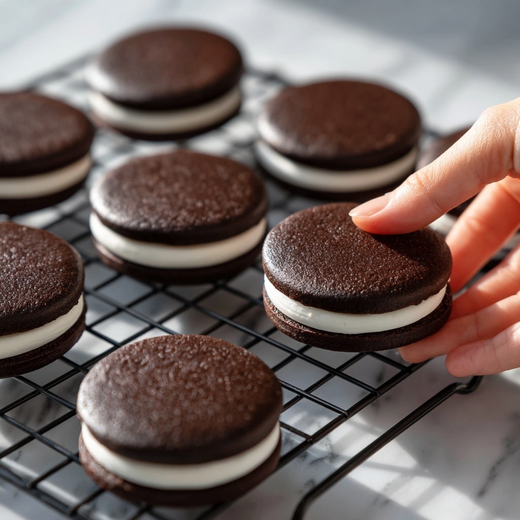 Chocolate Marshmallow Whoopie Pies Recipe - Recipe Image