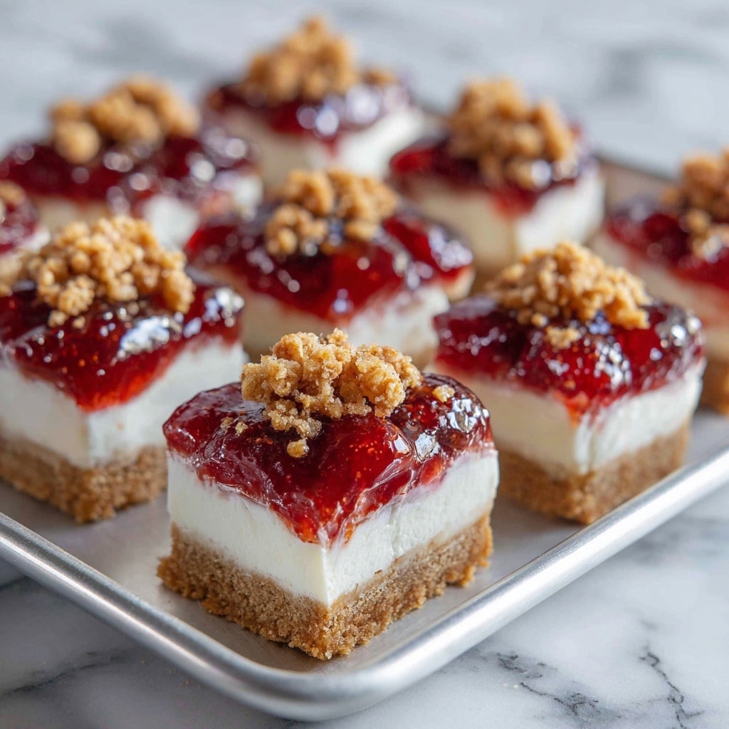Strawberry Crunch Cheesecake Bites Recipe - Recipe Image