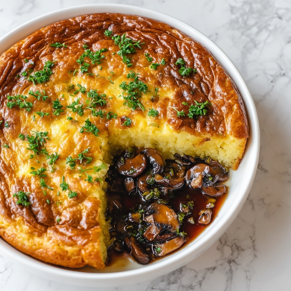 Shiitake Cottage Pie with Cauliflower Mash Recipe - Recipe Image