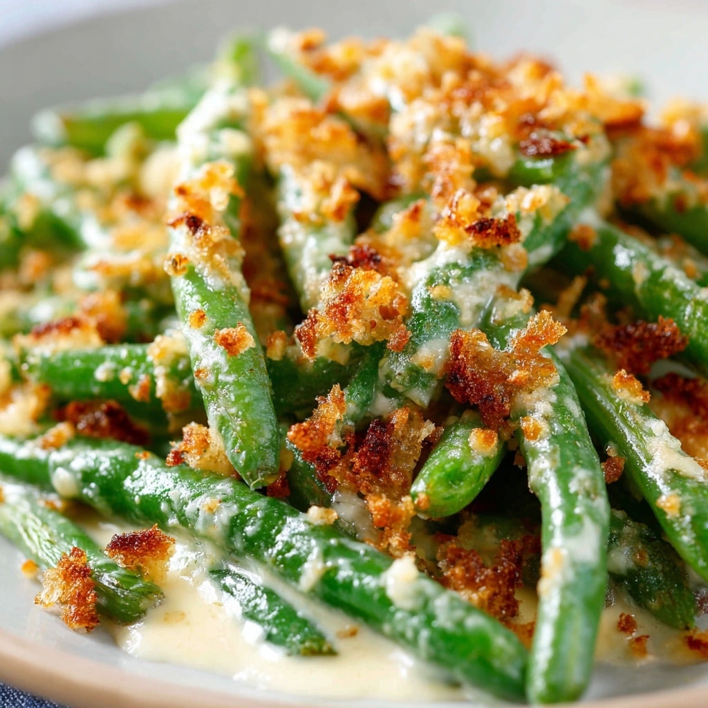 Homemade Green Bean Casserole Recipe - Recipe Image