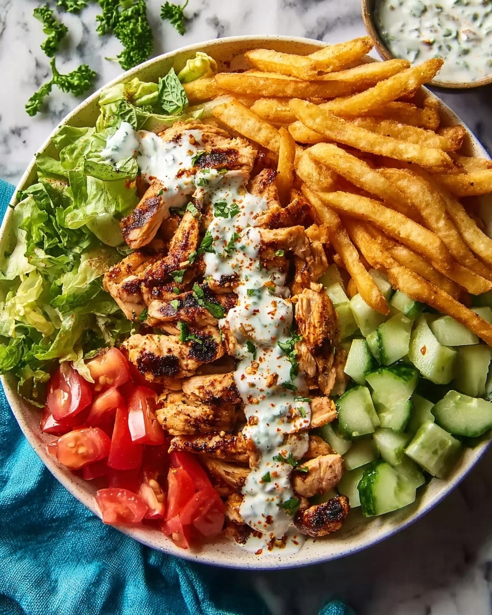 Greek Chicken Tzatziki Bowls Recipe - Recipe Image
