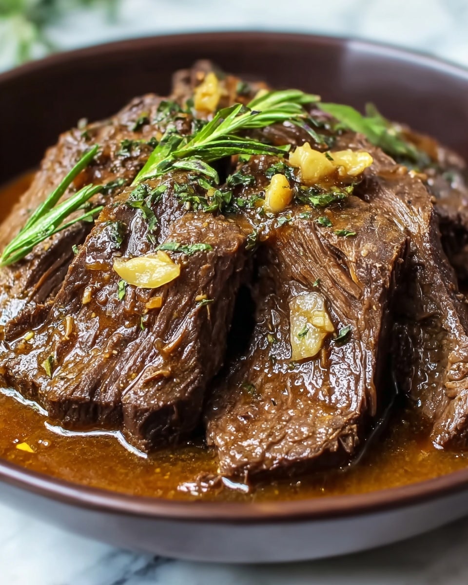 Slow Cooker Three Envelope Pot Roast Recipe - Recipe Image