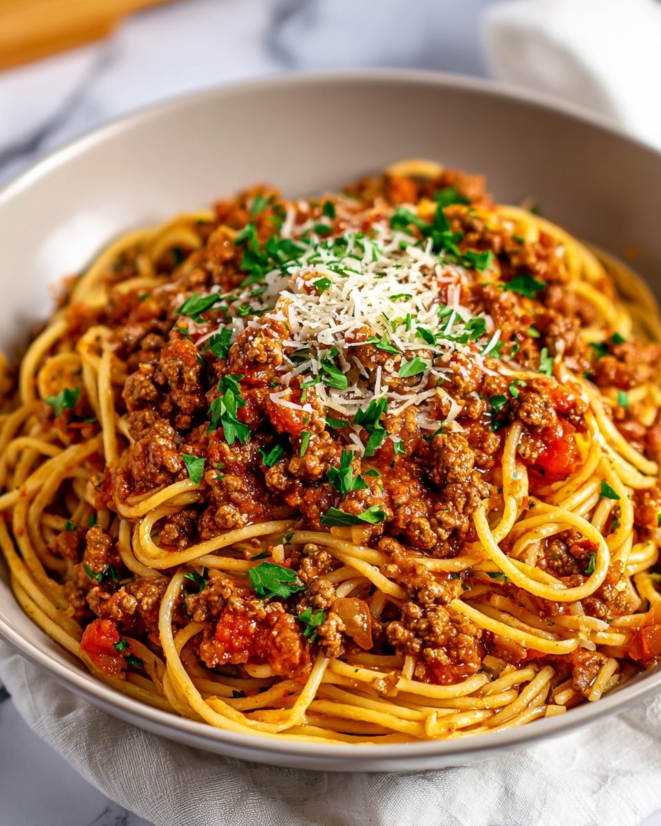 One-Pot Taco Spaghetti Recipe - Recipe Image