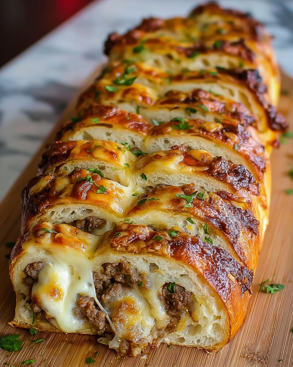 Philly Cheesesteak Stromboli Recipe - Recipe Image