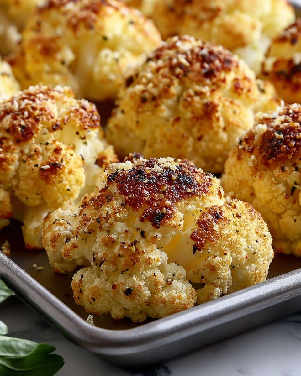 Crispy Parmesan Roasted Cauliflower Recipe - Recipe Image