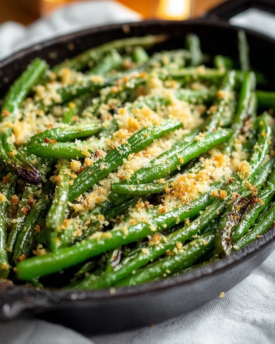 Roasted Parmesan Green Beans Recipe - Recipe Image