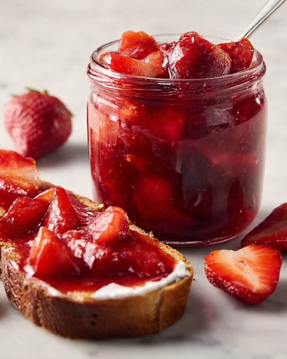 Easy Strawberry Compote Recipe That Will Sweeten Every Bite Recipe - Recipe Image