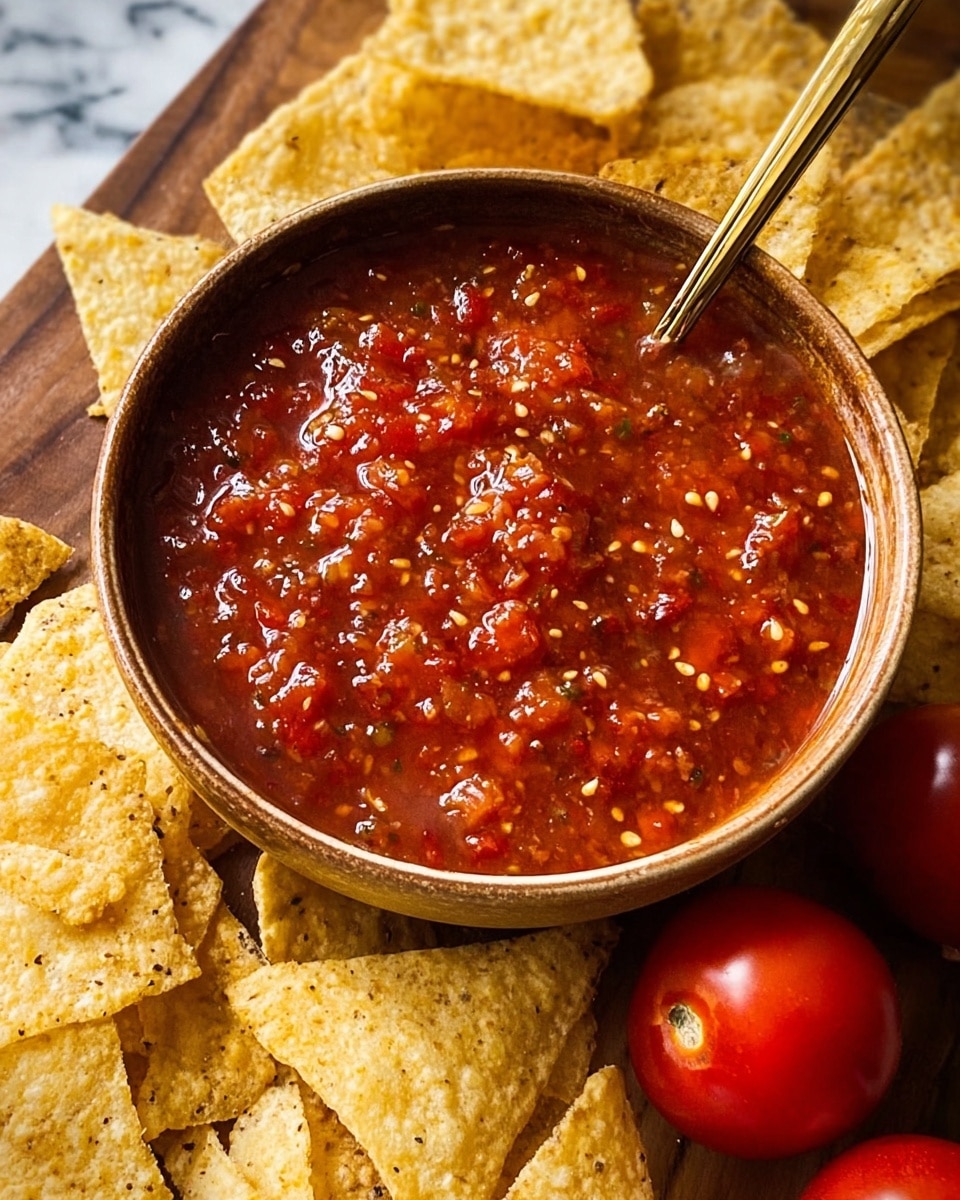 Salsa Roja – Mexican Red Table Sauce Recipe - Recipe Image