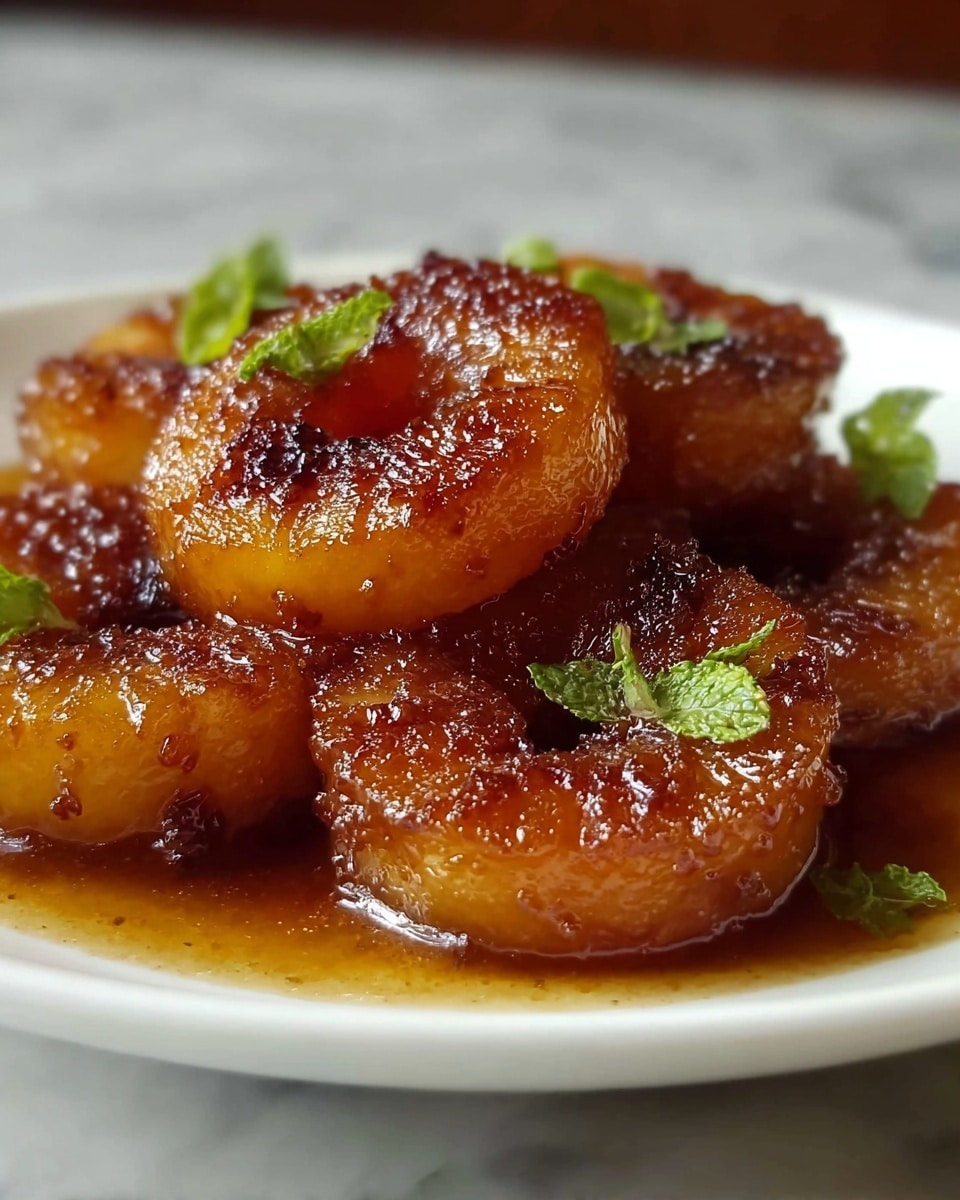 Delicious Southern Fried Peaches Recipe - Recipe Image
