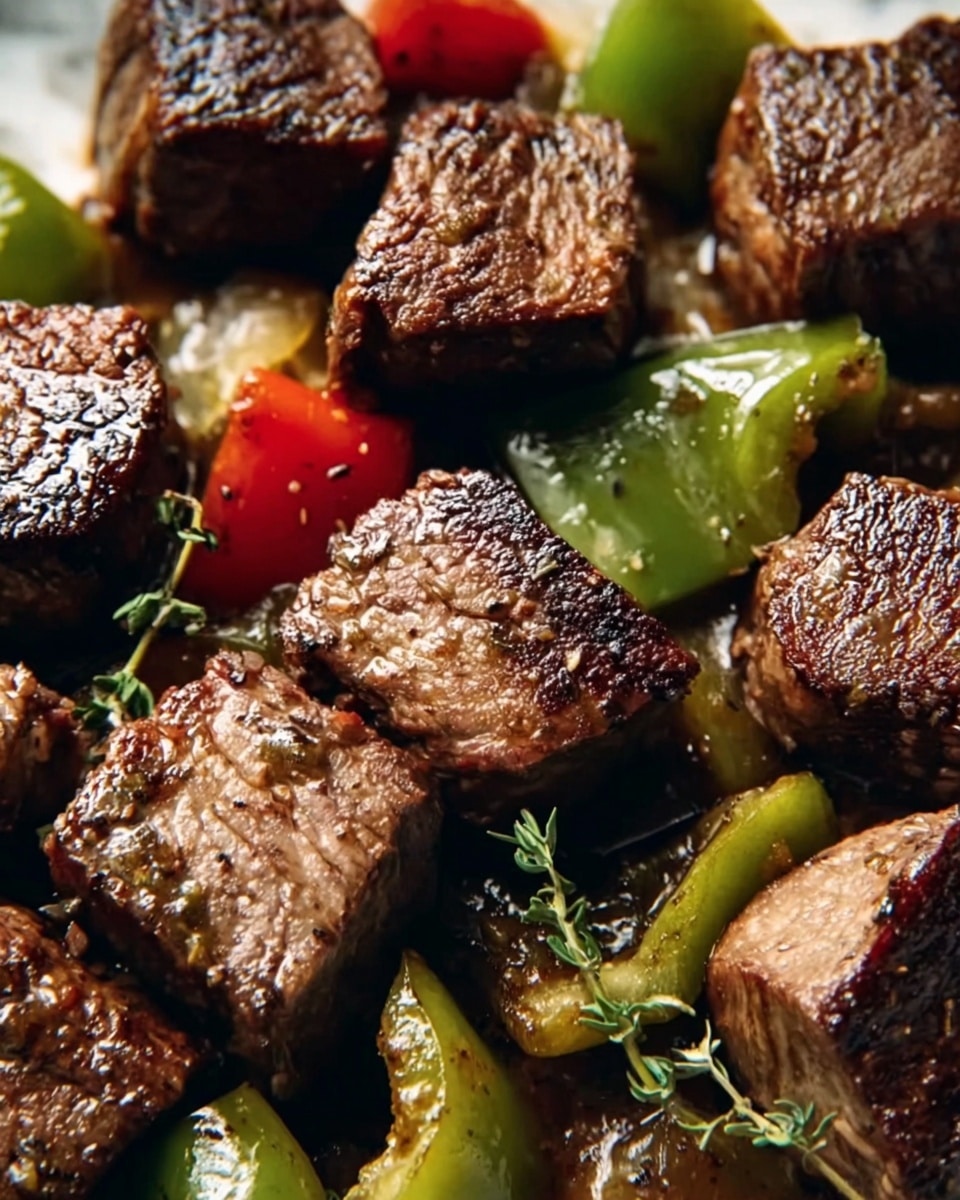 Pepper Steak in a Crock Pot Recipe - Recipe Image