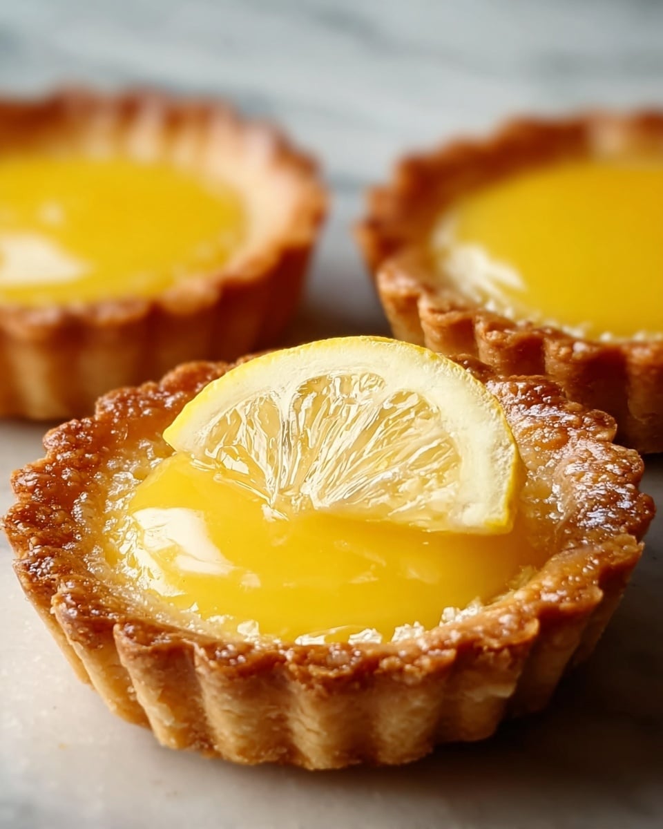 Lemon Curd Tartlets Recipe - Recipe Image
