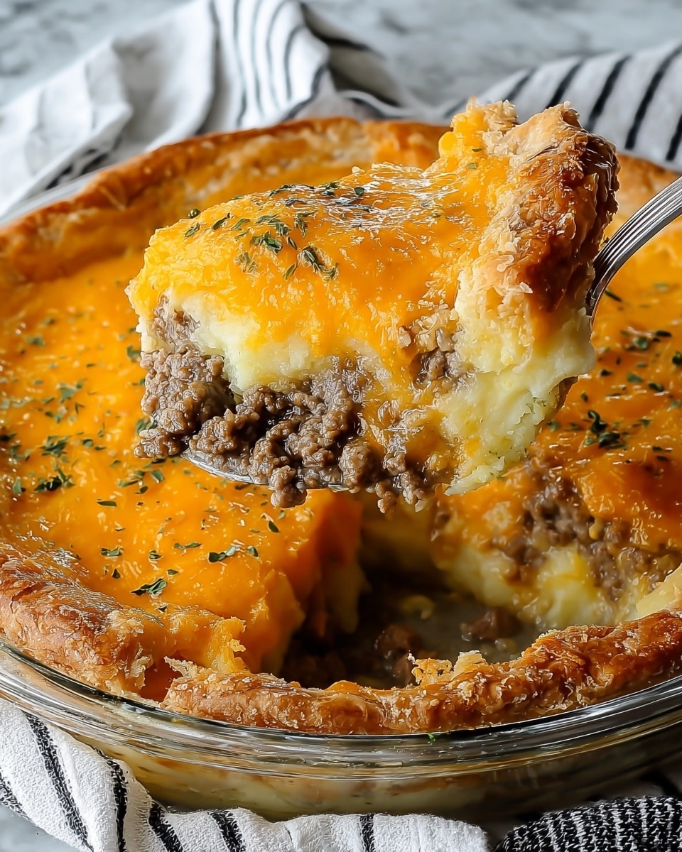Cheddar Bay Ground Beef Cobbler Recipe - Recipe Image
