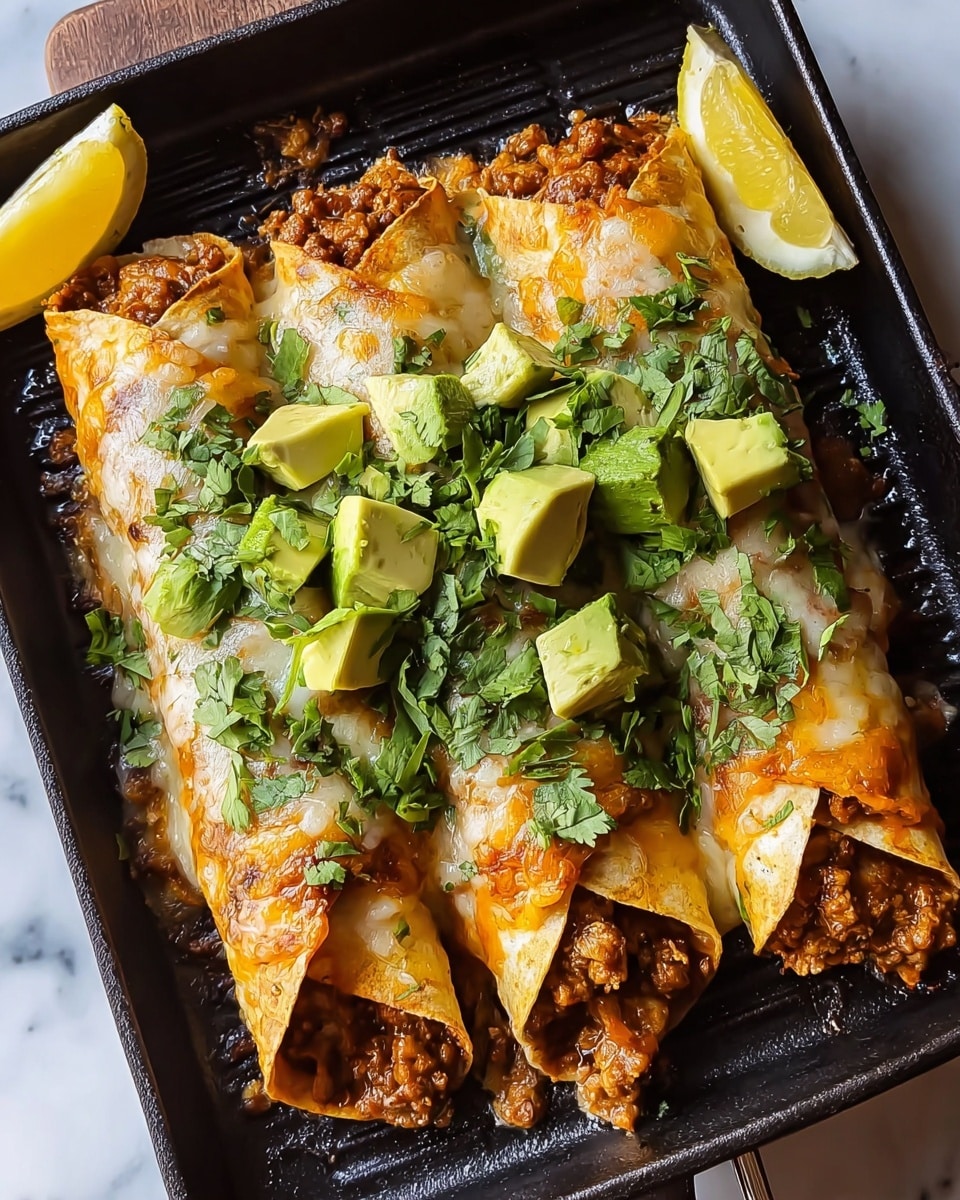 Crispy Rolled Chipotle Beef Tacos Recipe - Recipe Image