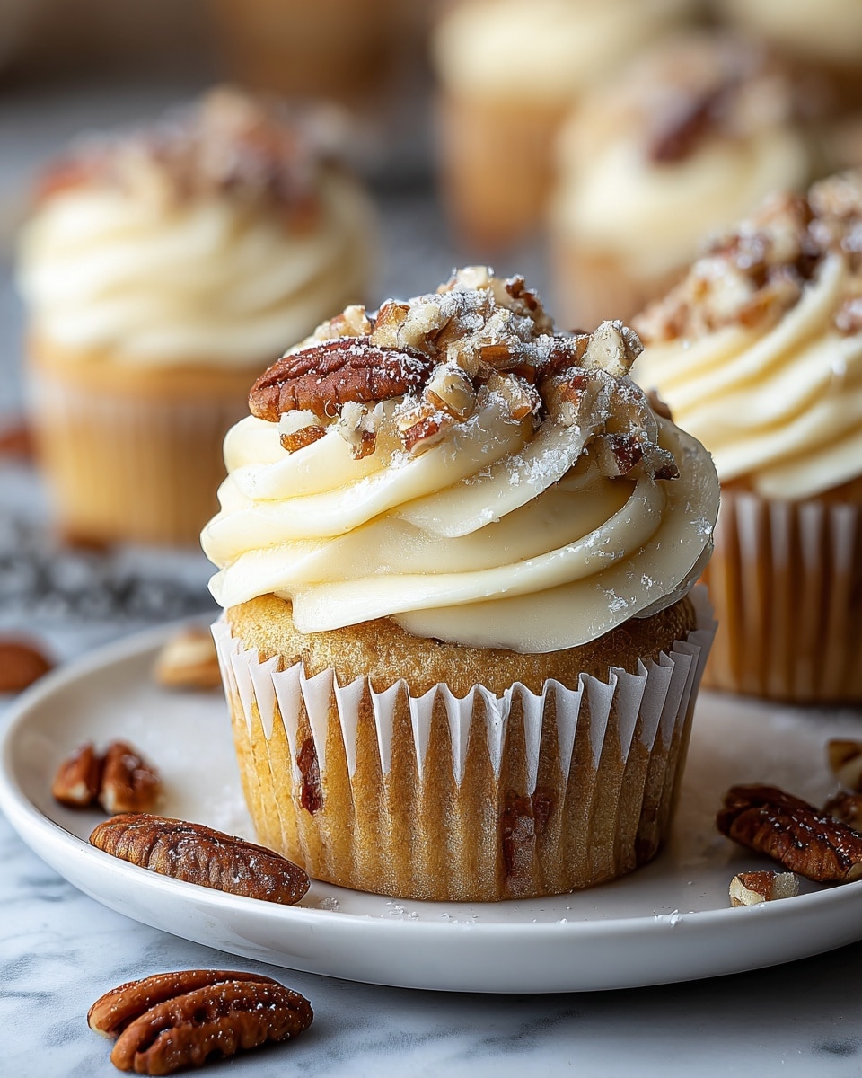 Pecan Pie Cupcakes Recipe - Recipe Image