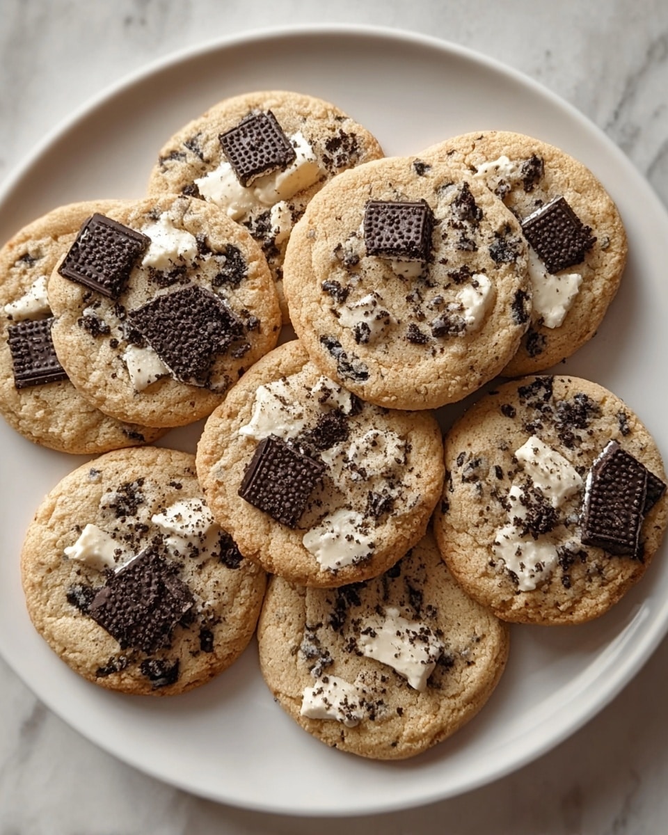 Homemade Cookies ‘n Cream Cookies Recipe - Recipe Image