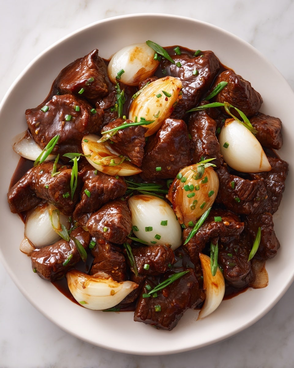 Beef and Onion Stir Fry Recipe - Recipe Image
