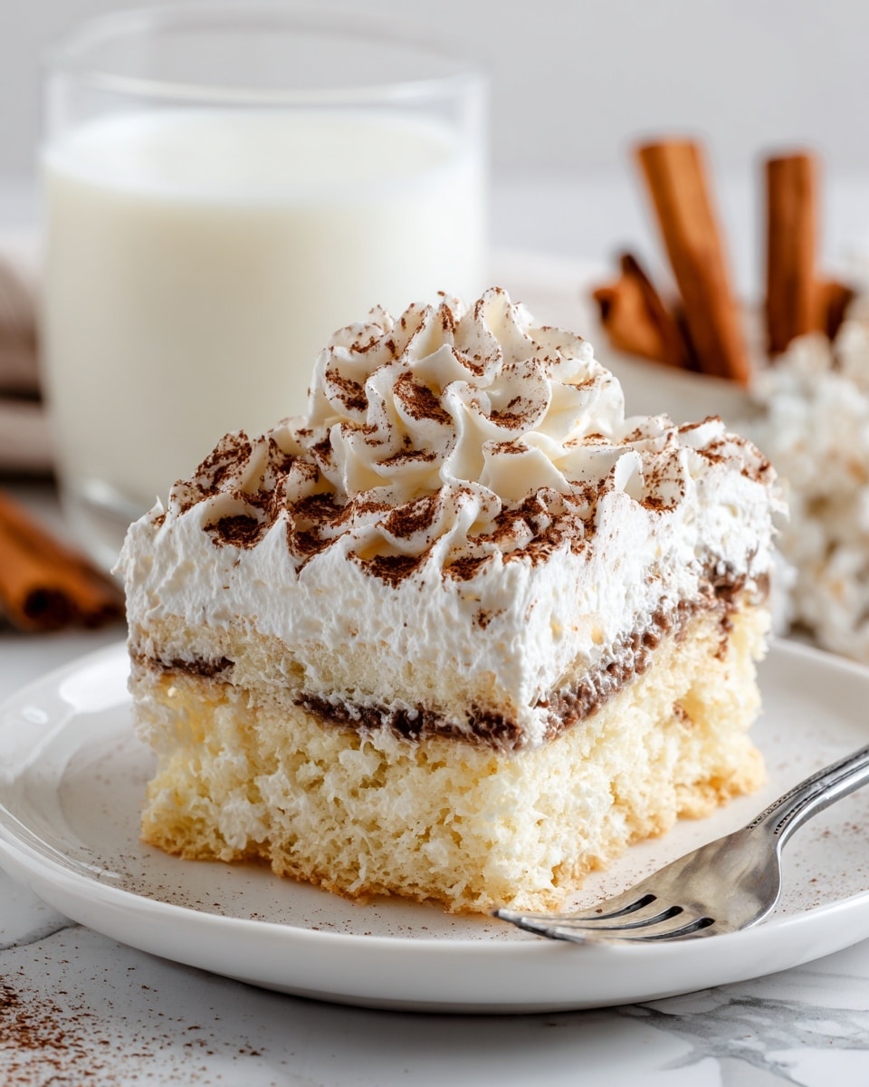 Cinnamon Roll Poke Cake Recipe - Recipe Image