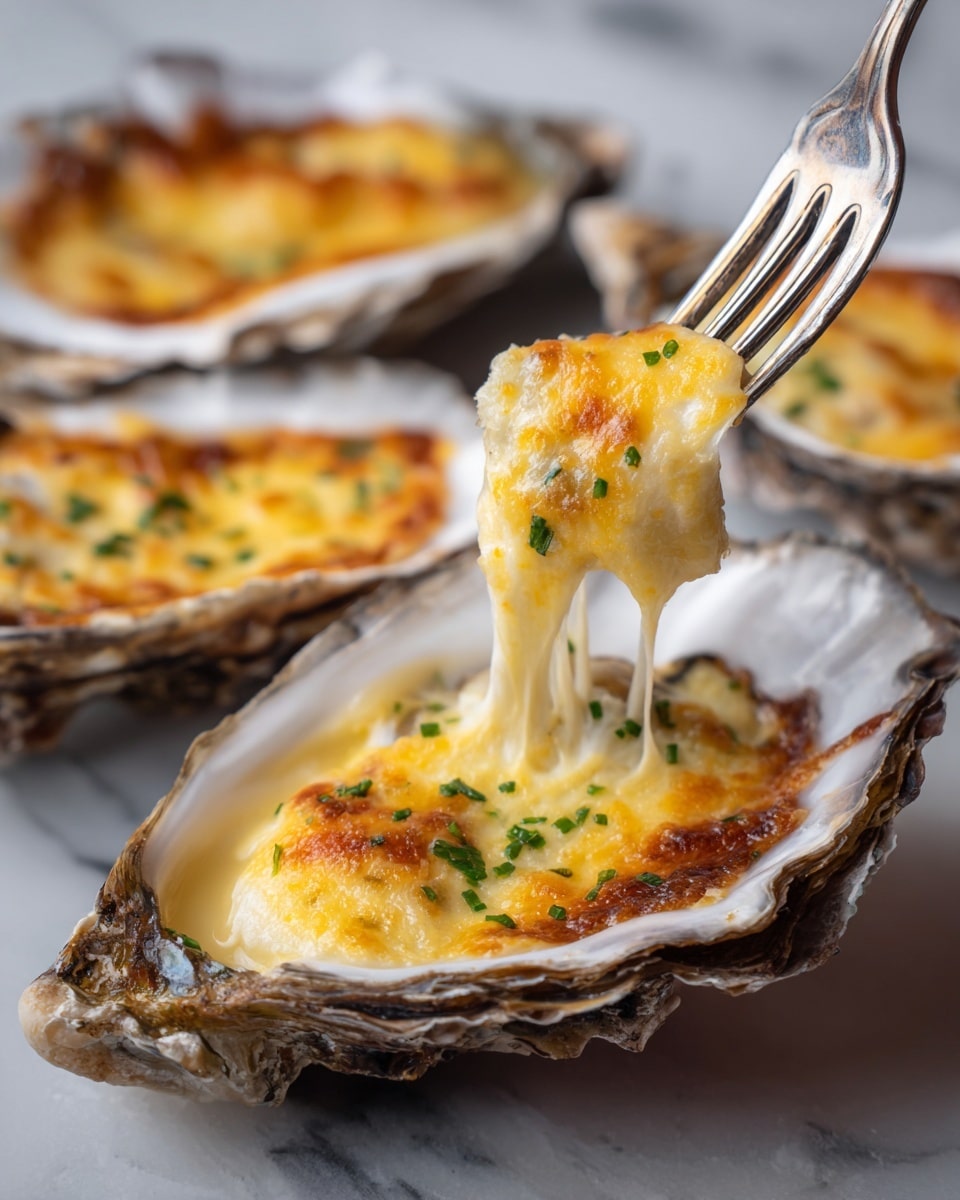 Grilled Parmesan Garlic Oysters Recipe - Recipe Image