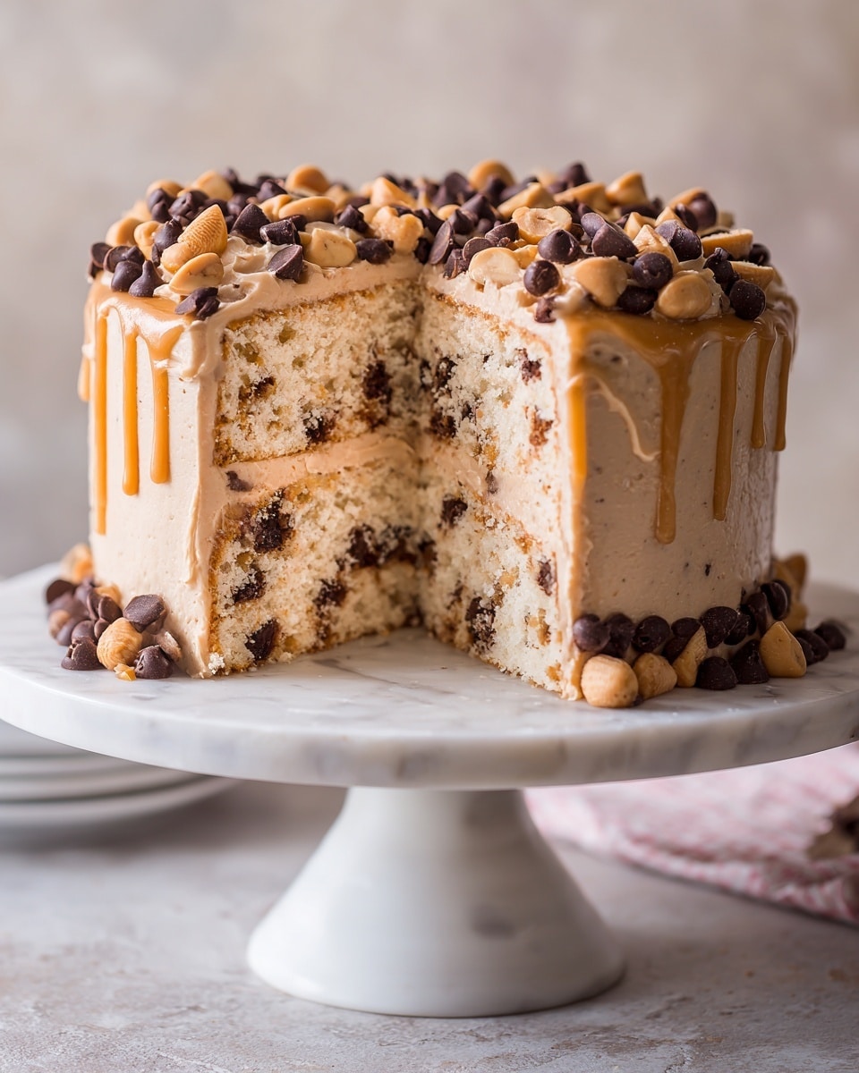 Peanut Butter Cake with Peanut Butter Frosting Recipe - Recipe Image