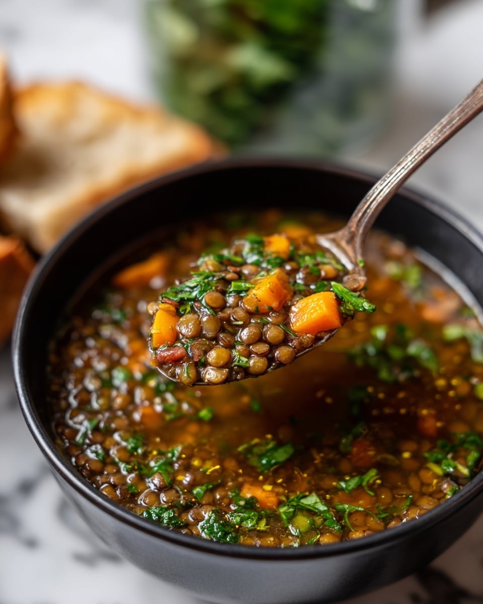 Italian Lentil Soup (Zuppa di Lenticchie) Recipe - Recipe Image