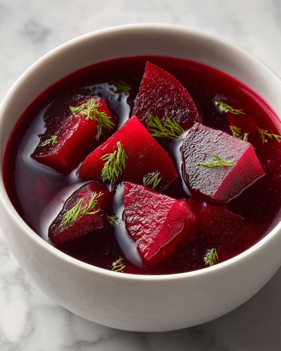 Ukrainian Beet Soup (Borsch) in a Pressure Cooker Recipe - Recipe Image