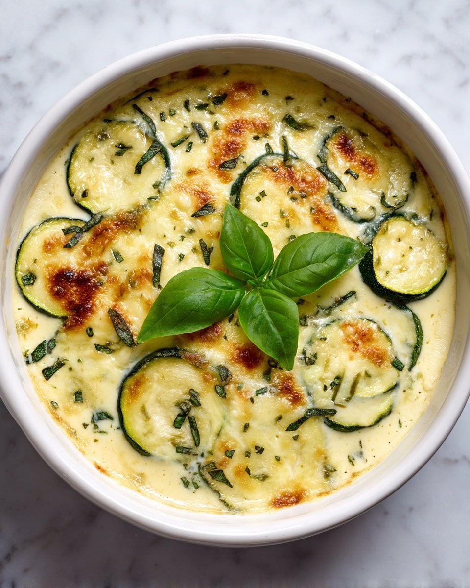 Baked Zucchini Cheese Recipe - Recipe Image