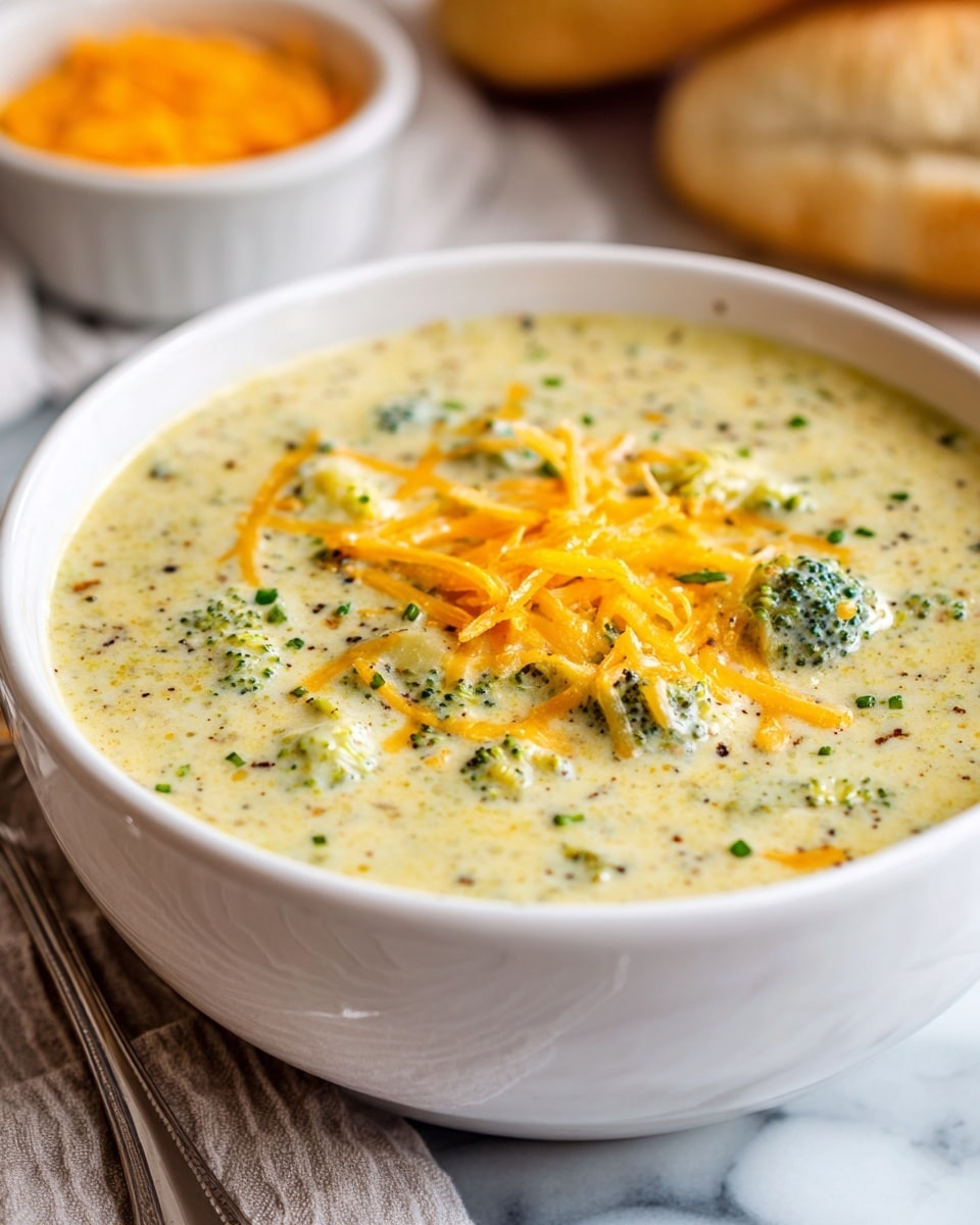 Crockpot Potato Broccoli Cheddar Soup Recipe - Recipe Image