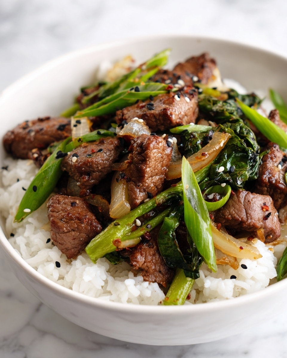 Honey Garlic Lamb with Pickled Cucumber Recipe - Recipe Image