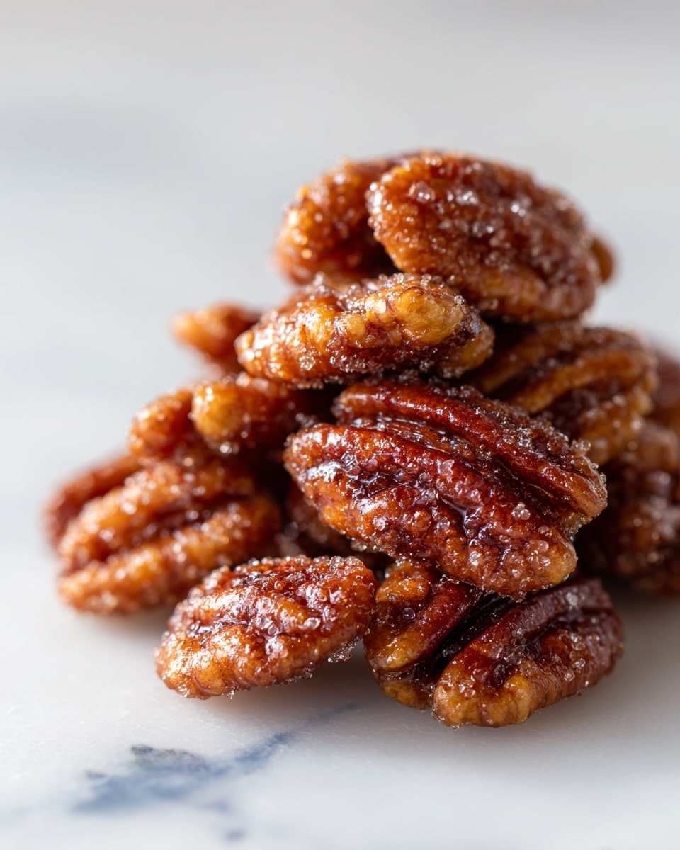 Stovetop Maple Candied Pecans Recipe - Recipe Image