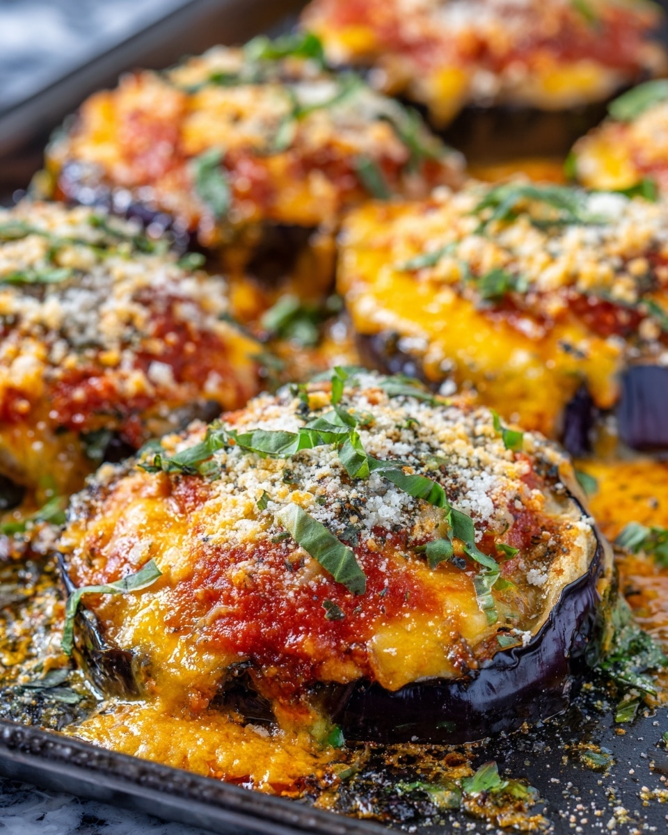 Baked Eggplant Parmesan Recipe - Recipe Image