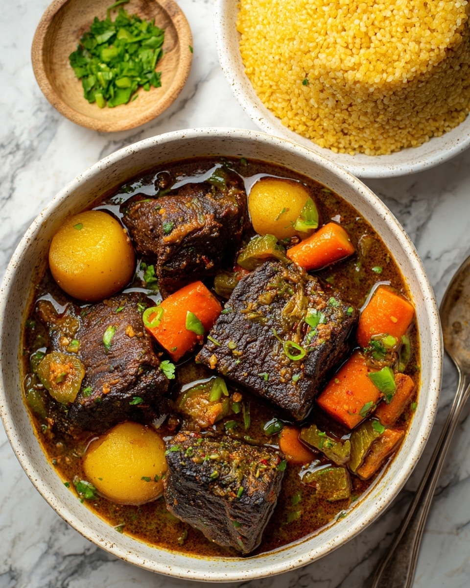 Jamaican Oxtail Recipe - Recipe Image