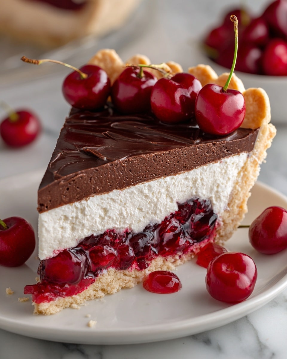 Chocolate Cherry Pie Bliss Recipe - Recipe Image