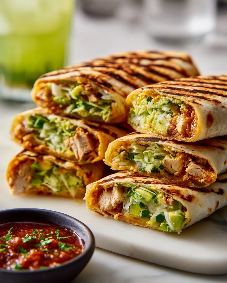 Avocado Chicken Wraps Recipe - Recipe Image