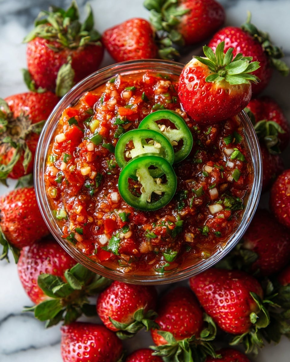 Jalapeño Strawberry Jam Recipe - Recipe Image