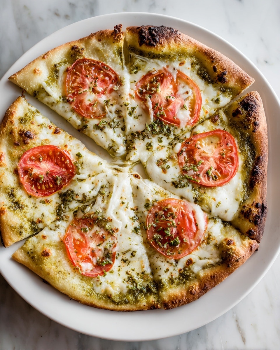 Pesto Pizza Recipe - Recipe Image