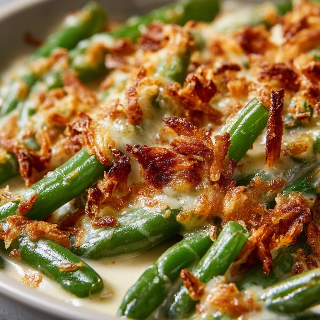 Homemade Green Bean Casserole Recipe - Recipe Image